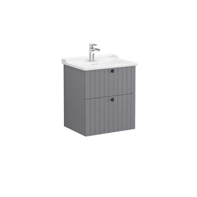 VitrA Root Groove, Lavabo Dolabı, 60 cm, 2 Çekmeceli - 1