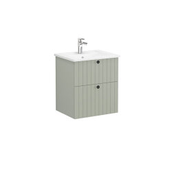 VitrA Root Groove, Lavabo Dolabı, 60 cm, 2 Çekmeceli - VİTRA