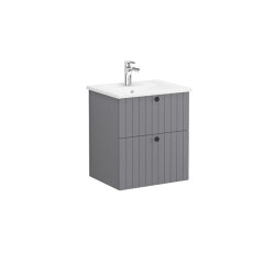 VitrA Root Groove, Lavabo Dolabı, 60 cm, 2 Çekmeceli - VİTRA
