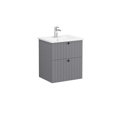 VitrA Root Groove, Lavabo Dolabı, 60 cm, 2 Çekmeceli - 1