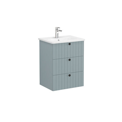 VitrA Root Groove, Lavabo Dolabı, 60 cm, 3 Çekmeceli - 1