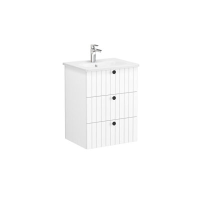 VitrA Root Groove, Lavabo Dolabı, 60 cm, 3 Çekmeceli - 1