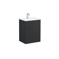 VitrA Root Groove, Lavabo Dolabı, 60 cm, 3 Çekmeceli - VİTRA
