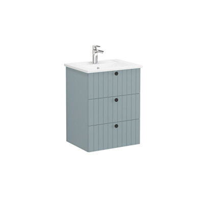 VitrA Root Groove, Lavabo Dolabı, 60 cm, 3 Çekmeceli - 1