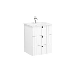 VitrA Root Groove, Lavabo Dolabı, 60 cm, 3 Çekmeceli - VİTRA