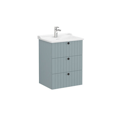 VitrA Root Groove, Lavabo Dolabı, 60 cm, 3 Çekmeceli - 1