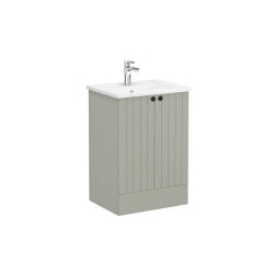 VitrA Root Groove, Lavabo Dolabı, 60 cm, Kapaklı/Yerden - VİTRA