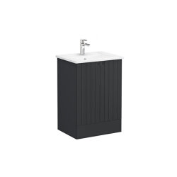 VitrA Root Groove, Lavabo Dolabı, 60 cm, Kapaklı/Yerden - VİTRA