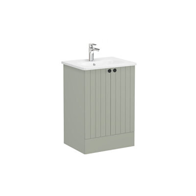 VitrA Root Groove, Lavabo Dolabı, 60 cm, Kapaklı/Yerden - 1