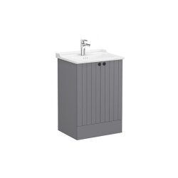 VitrA Root Groove, Lavabo Dolabı, 60 cm, Kapaklı/Yerden - 1