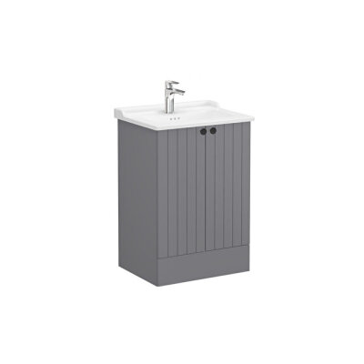 VitrA Root Groove, Lavabo Dolabı, 60 cm, Kapaklı/Yerden - 1