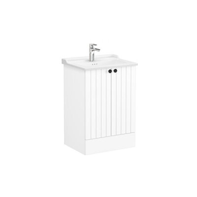 VitrA Root Groove, Lavabo Dolabı, 60 cm, Kapaklı/Yerden - 1