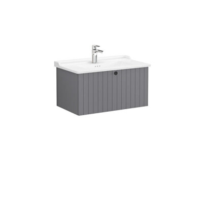 VitrA Root Groove, Lavabo Dolabı, 80 cm, 1 Çekmeceli - 1