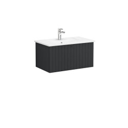 VitrA Root Groove, Lavabo Dolabı, 80 cm, 1 Çekmeceli - VİTRA
