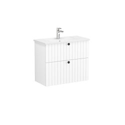 VitrA Root Groove, Lavabo Dolabı, 80 cm, 2 Çekmeceli - VİTRA
