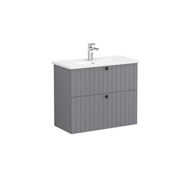 VitrA Root Groove, Lavabo Dolabı, 80 cm, 2 Çekmeceli - 1