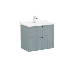 VitrA Root Groove, Lavabo Dolabı, 80 cm, 2 Çekmeceli - VİTRA