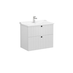 VitrA Root Groove, Lavabo Dolabı, 80 cm, 2 Çekmeceli - VİTRA