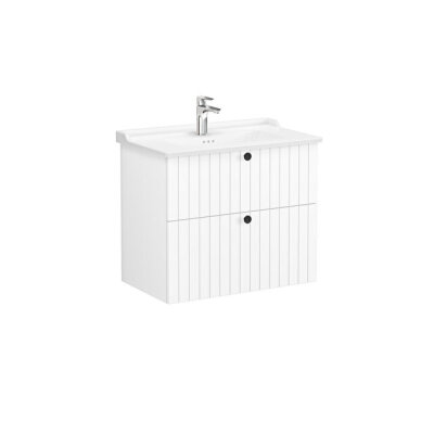 VitrA Root Groove, Lavabo Dolabı, 80 cm, 2 Çekmeceli - 1