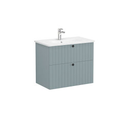 VitrA Root Groove, Lavabo Dolabı, 80 cm, 2 Çekmeceli - VİTRA