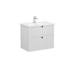 VitrA Root Groove, Lavabo Dolabı, 80 cm, 2 Çekmeceli - VİTRA