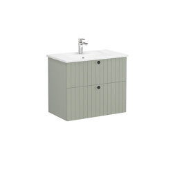 VitrA Root Groove, Lavabo Dolabı, 80 cm, 2 Çekmeceli - VİTRA