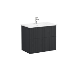 VitrA Root Groove, Lavabo Dolabı, 80 cm, 2 Çekmeceli - VİTRA
