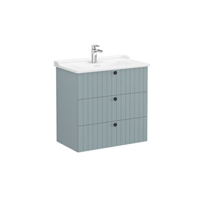 VitrA Root Groove, Lavabo Dolabı, 80 cm, 3 Çekmeceli - 1
