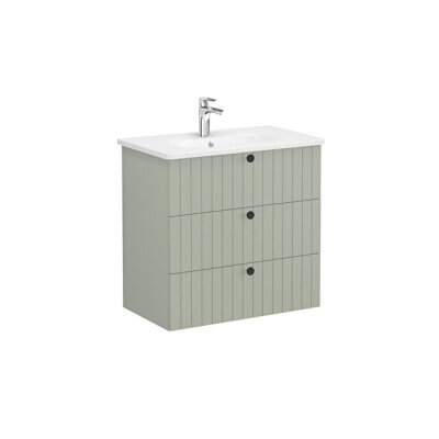 VitrA Root Groove, Lavabo Dolabı, 80 cm, 3 Çekmeceli - 1