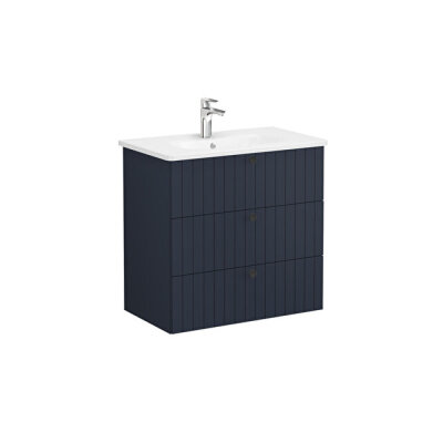 VitrA Root Groove, Lavabo Dolabı, 80 cm, 3 Çekmeceli - 1