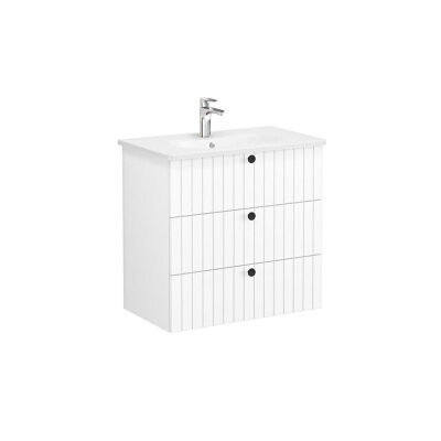 VitrA Root Groove, Lavabo Dolabı, 80 cm, 3 Çekmeceli - 1