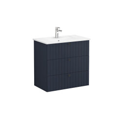 VitrA Root Groove, Lavabo Dolabı, 80 cm, 3 Çekmeceli - VİTRA