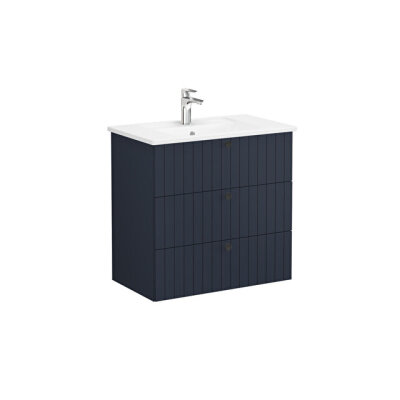 VitrA Root Groove, Lavabo Dolabı, 80 cm, 3 Çekmeceli - 1