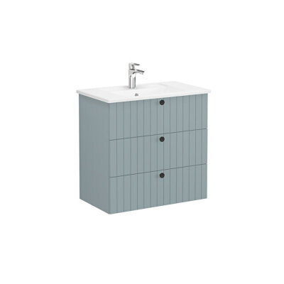 VitrA Root Groove, Lavabo Dolabı, 80 cm, 3 Çekmeceli - 1