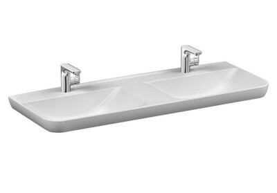 VitrA Sento 130 cm Çift Gözlü Lavabo - 1