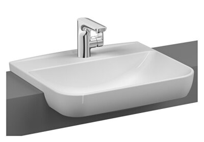 VitrA Sento 55 cm Yarım Tezgah Lavabo - 1