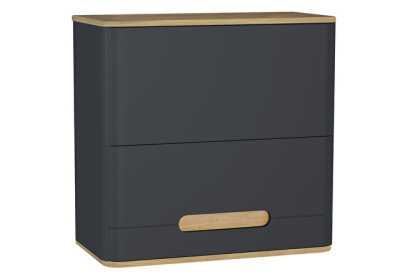 VitrA Sento 70 cm Mat Antrasit Banyo Dolabı Üst Modülü - 1