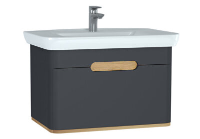 VitrA Sento 80 cm Çekmeceli Lavabo Alt Dolabı - 1