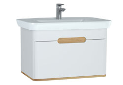 VitrA Sento 80 cm Çekmeceli Lavabo Alt Dolabı - VİTRA