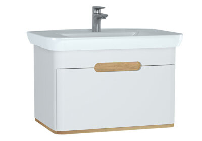 VitrA Sento 80 cm Çekmeceli Lavabo Alt Dolabı - 1
