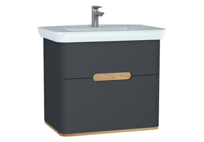 VitrA Sento 80 cm Çekmeceli Lavabo Alt Dolabı - 1