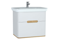 VitrA Sento 80 cm Çekmeceli Lavabo Alt Dolabı - VİTRA