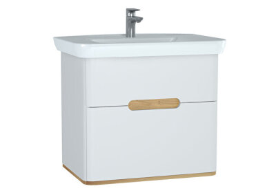 VitrA Sento 80 cm Çekmeceli Lavabo Alt Dolabı - 1