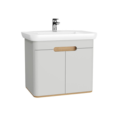 VitrA Sento 80 cm Kapaklı Lavabo Alt Dolabı - 1