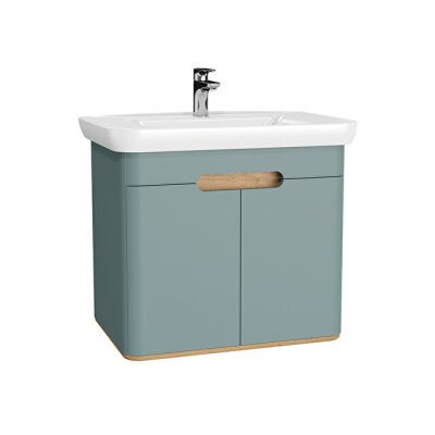 VitrA Sento 80 cm Kapaklı Lavabo Alt Dolabı - 1