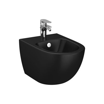 VitrA Sento Asma Bide 54 cm, Mat Siyah - 1