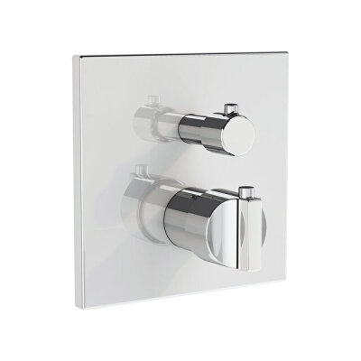 VitrA Suit Ankastre Termostatik Duş Bataryası Sıva Üstü Grubu - V-Box - 1