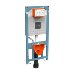 VitrA V12 Asma Klozetler için Karkas Profil Sistemlere Montaj Alçıpan Duvara Uyumlu Gömme Rezervuar 12 cm 3/6 L - VİTRA