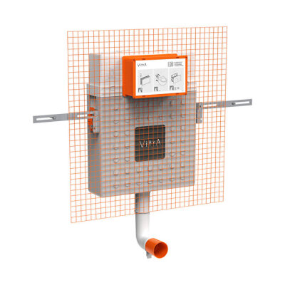 VitrA V12 Tek ve Çocuk Klozetleri için Gömme Rezervuar 3/6 L - VİTRA