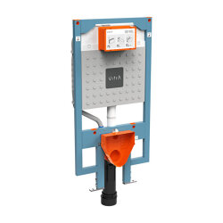 VitrA V8 Asma Klozetler için Karkas ve Profil Sistemlere Alçıpan Uyumlu Gömme Rezervuar 8 cm, 3/6 L - VİTRA